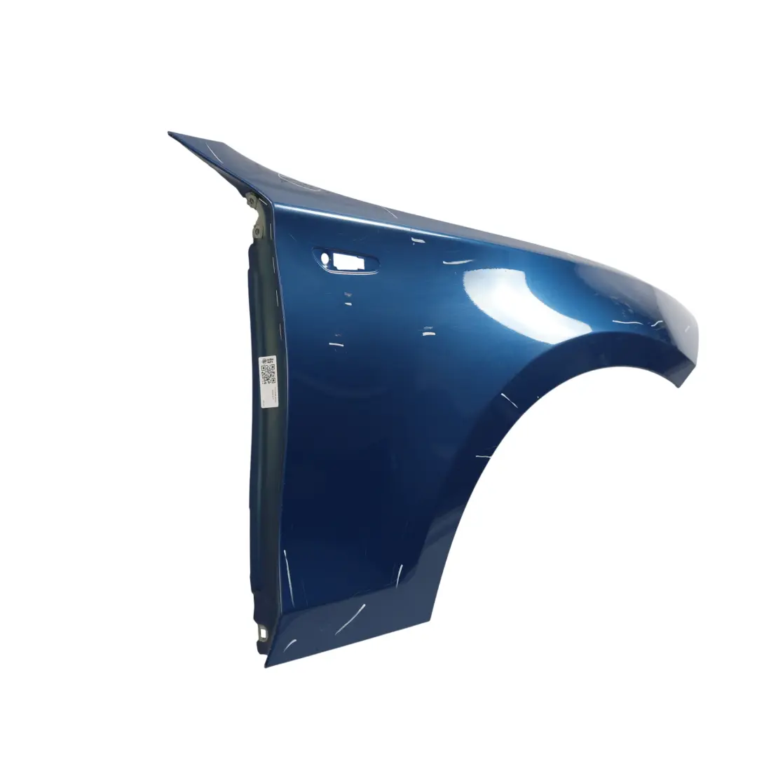 BMW E81 E87 Side Panel Fender Wing Front Right O/S Sydney Blue Metallic - A19 - SKU 7133228-SYD - Part number 7133228