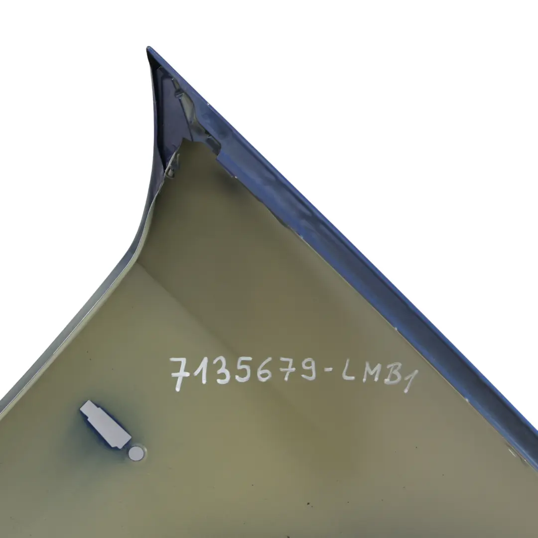 Panneau latéral Aile avant gauche Le Mans Blue Metallic - 381 pour BMW E90 E91 à propos du numéro de pièce 7135679 BMW E90 E91 Panneau latéral Aile avant gauche Le Mans Blue Metallic - 381 - SKU 7135679-LMB1 - Numéro de pièce 7135679