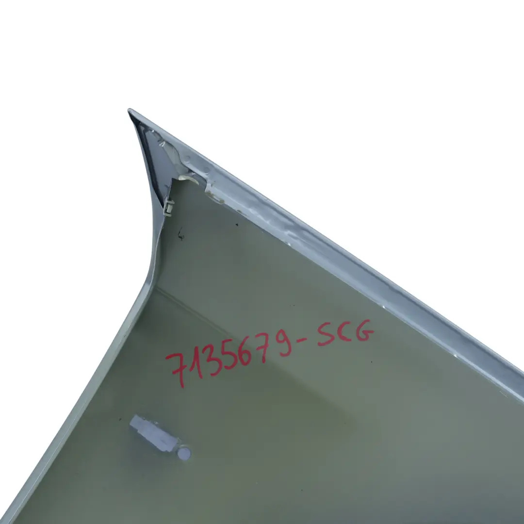 BMW E90 E91 Side Panel Fender Wing Front Left N/S Spacegrau Grey - A52 - SKU 7135679-SCG - Part number 7135679