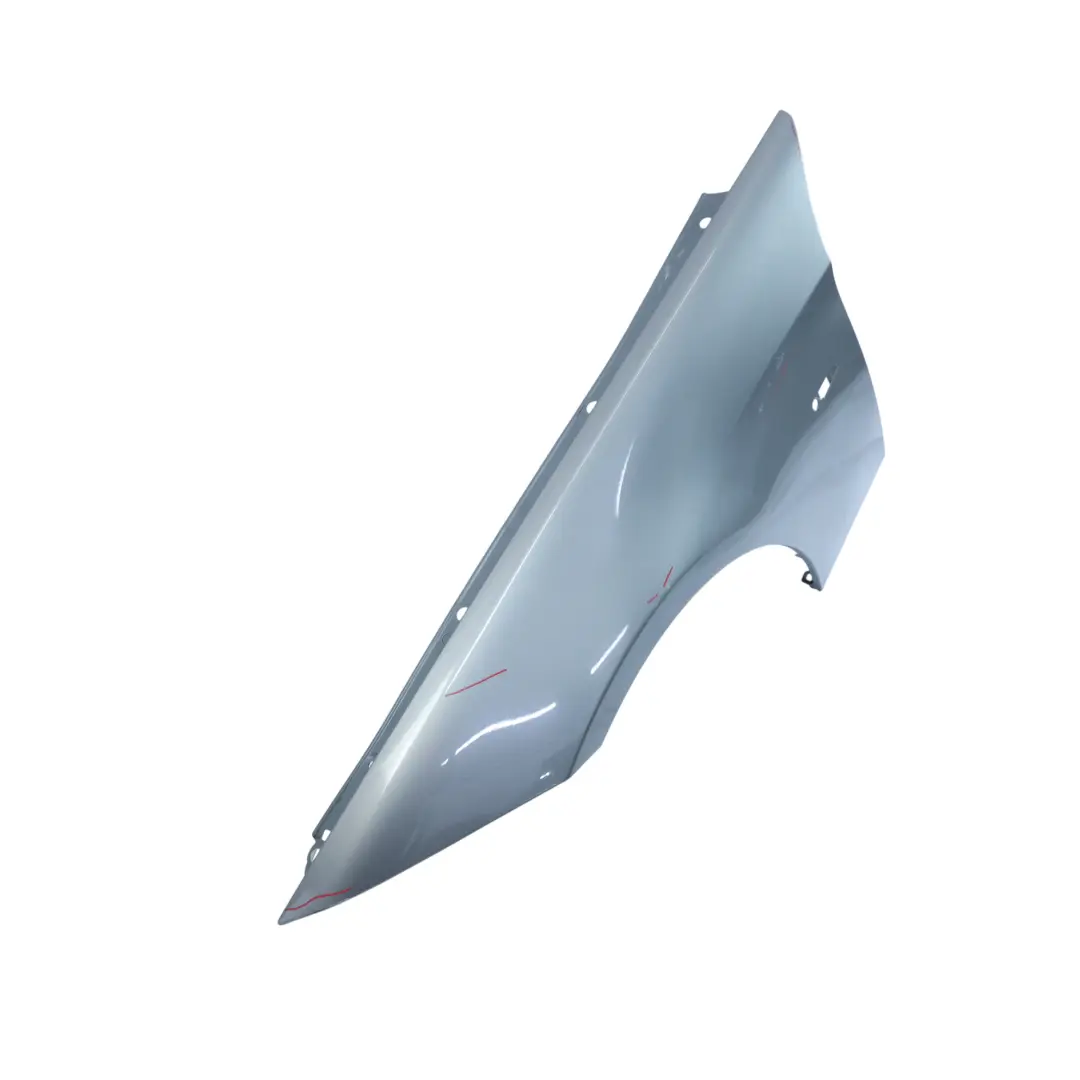 BMW E90 E91 Side Panel Fender Wing Front Left N/S Spacegrau Grey - A52 - SKU 7135679-SCG - Part number 7135679