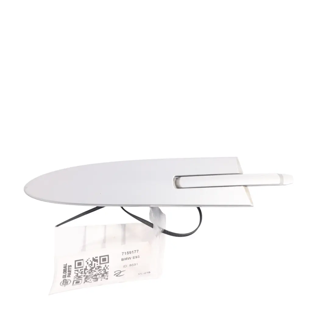 Listwa Dachowa Zawias Lewy Srebrna Titansilber - 354 do BMW E93 Cabrio o numerze 7159177 BMW E93 Cabrio Listwa Dachowa Zawias Lewy Srebrna Titansilber - 354 - SKU 7159177-TS - Numer Części 7159177