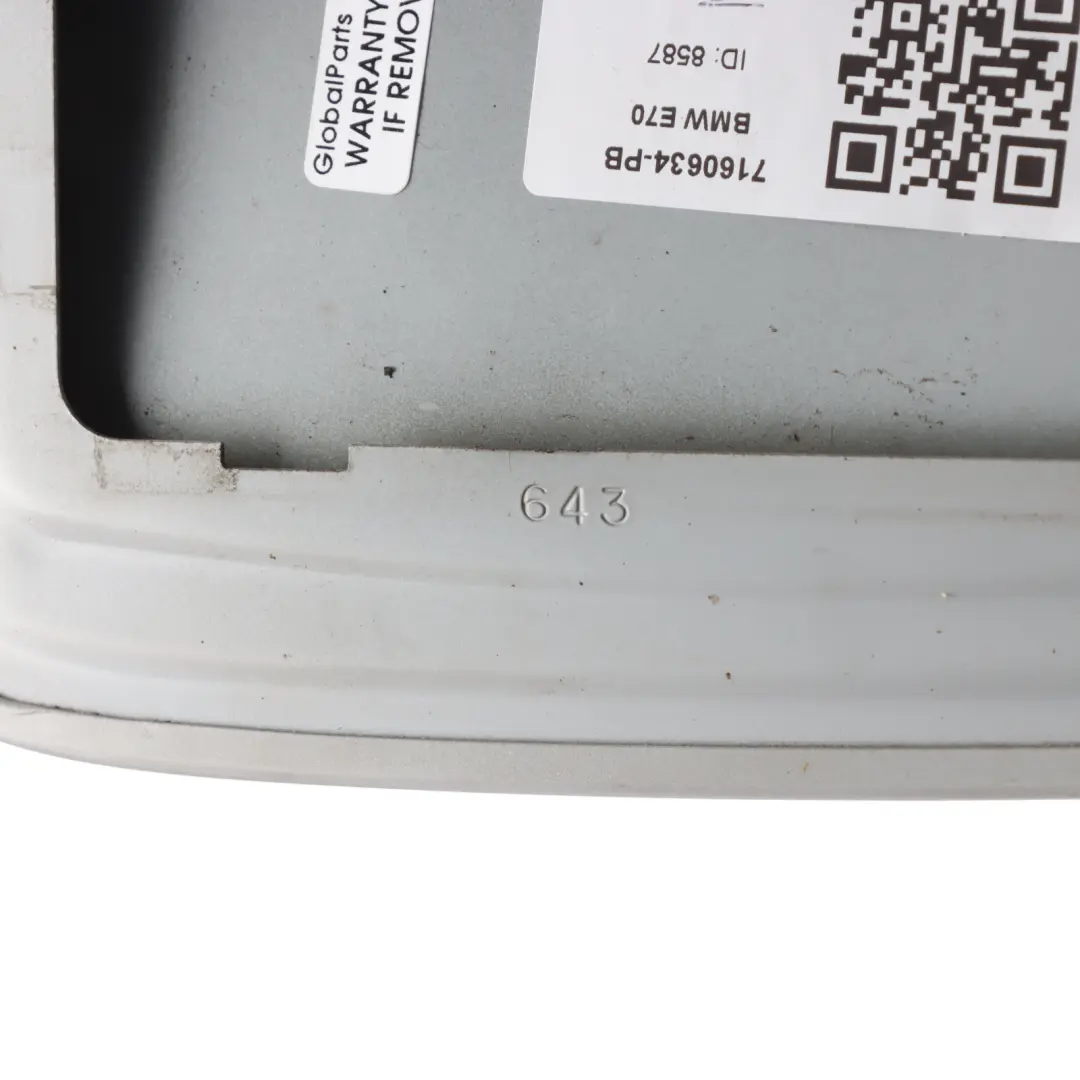 BMW X5 E70 Fuel Filler Flap Cover Cap Trim Platin Bronze - A53 - SKU 7160634-PB - Part number 7160634