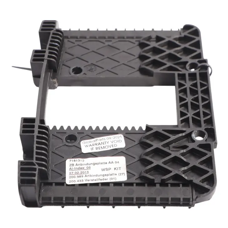 BMW E81 F20 F25 F32 Elemento Conexión Asiento Delantero Soporte Muslos - SKU 7161312 - Número de pieza 7161312