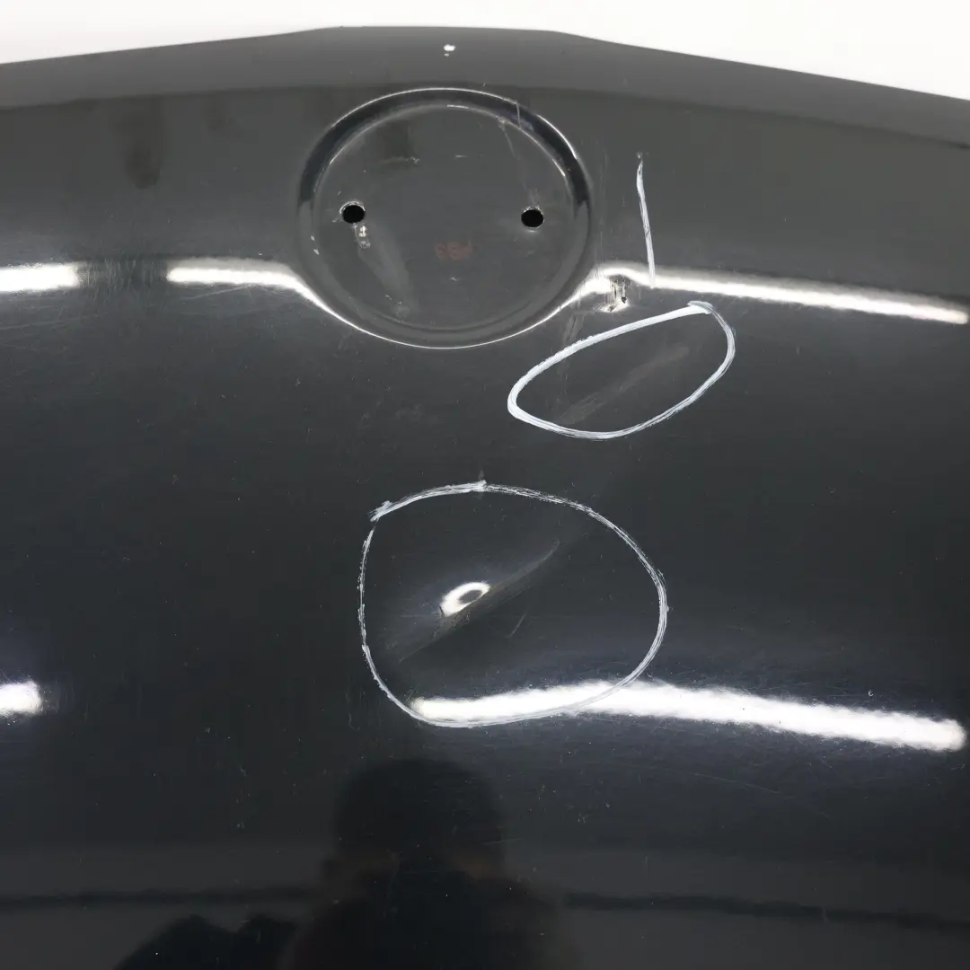 BMW E81 E87 Hood Bonnet Cover Panel Black Sapphire Metallic - 475 - SKU 7162102-BS1 - Part number 7162102