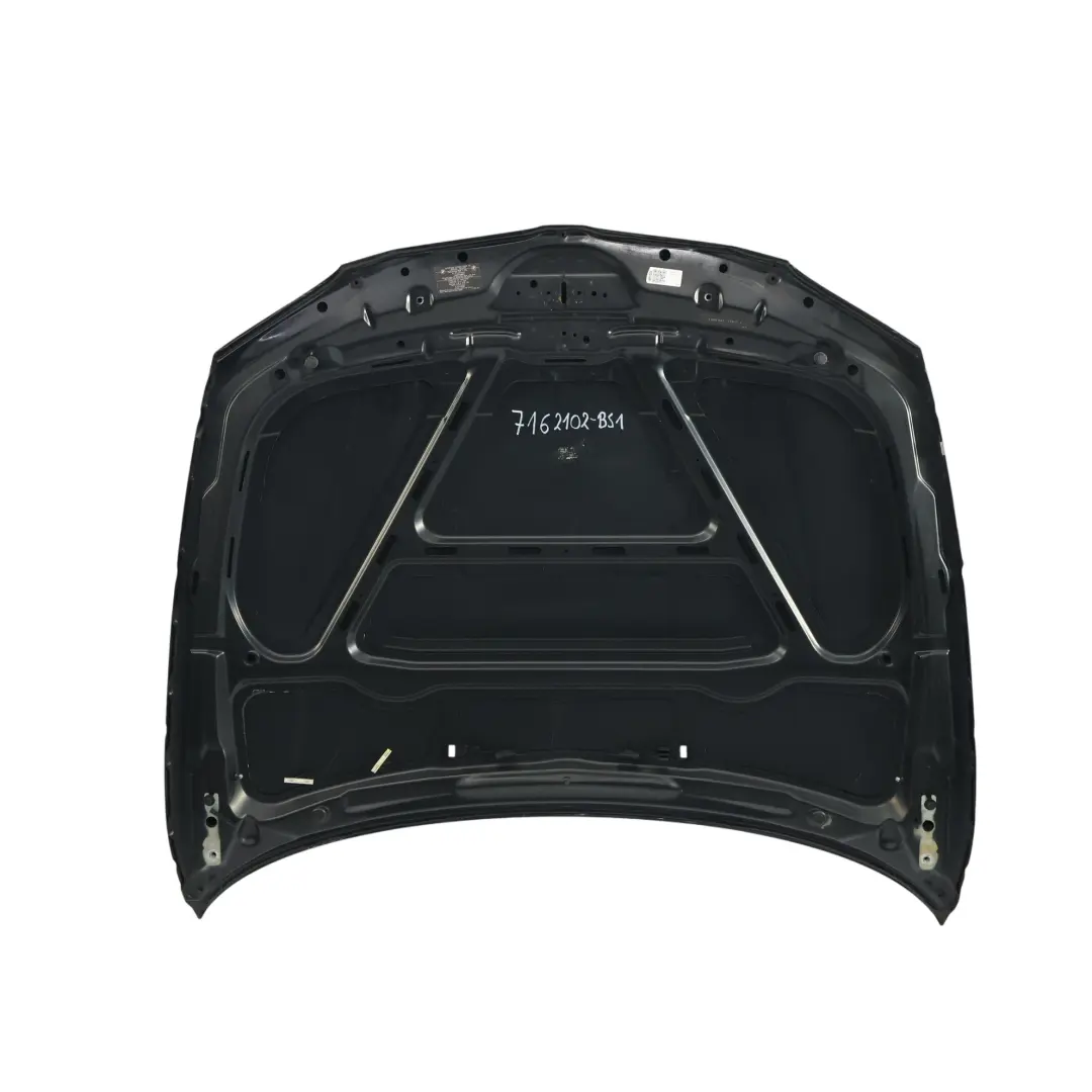 BMW E81 E87 Maska Pokrywa Silnika Black Sapphire Czarny Metalik - 475 - SKU 7162102-BS1 - Numer Części 7162102