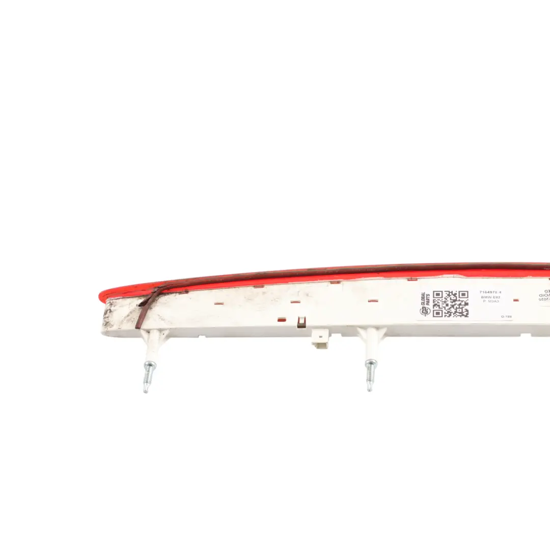  Terza Luce di Stop BMW E82 E88 Lampada Posteriore Rossa - SKU 7164978-4 - Numero di parte 7164978