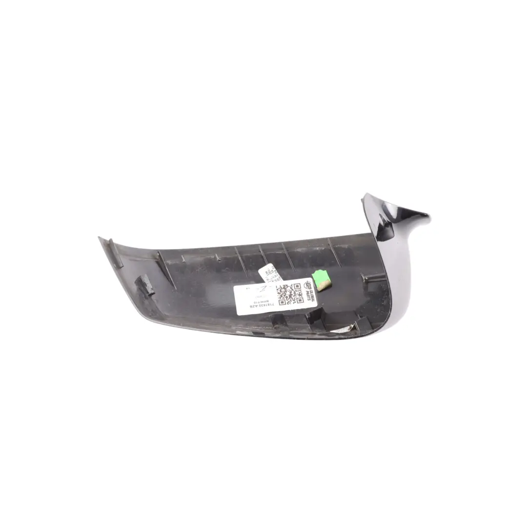 Mirror Cover Cap Trim Right O/S Azurit Black Metallic - S34 to BMW F10 F13 F01 F03 with Part number 7187432 BMW F10 F13 F01 F03 Mirror Cover Cap Trim Right O/S Azurit Black Metallic - S34 - SKU 7187432-AZB - Part number 7187432