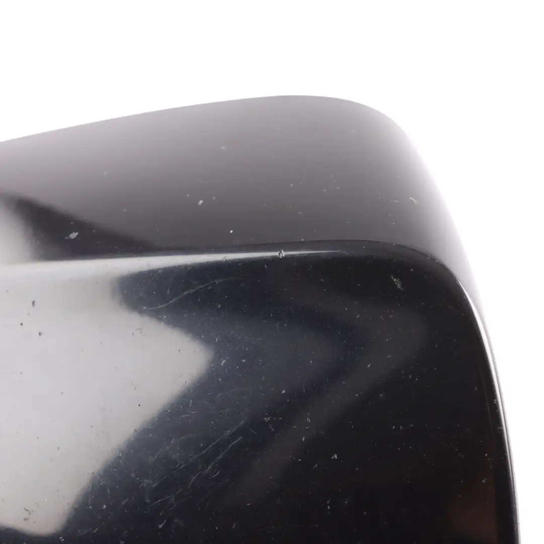 BMW F10 F13 F01 F03 Mirror Cover Cap Trim Right O/S Azurit Black Metallic - S34 - SKU 7187432-AZB - Part number 7187432