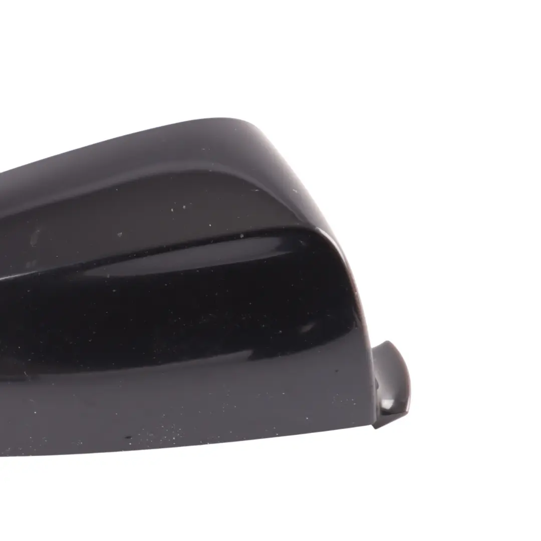 Mirror Cover Cap Trim Right O/S Azurit Black Metallic - S34 to BMW F10 F13 F01 F03 with Part number 7187432 BMW F10 F13 F01 F03 Mirror Cover Cap Trim Right O/S Azurit Black Metallic - S34 - SKU 7187432-AZB - Part number 7187432