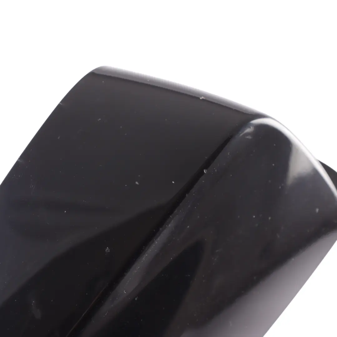 Mirror Cover Cap Trim Right O/S Azurit Black Metallic - S34 to BMW F10 F13 F01 F03 with Part number 7187432 BMW F10 F13 F01 F03 Mirror Cover Cap Trim Right O/S Azurit Black Metallic - S34 - SKU 7187432-AZB - Part number 7187432