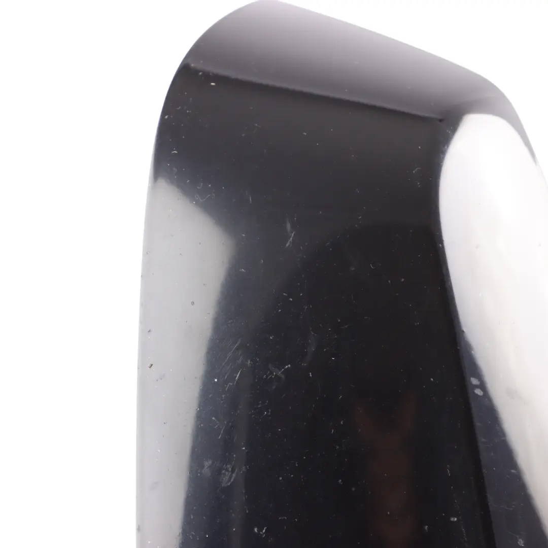Mirror Cover Cap Trim Right O/S Azurit Black Metallic - S34 to BMW F10 F13 F01 F03 with Part number 7187432 BMW F10 F13 F01 F03 Mirror Cover Cap Trim Right O/S Azurit Black Metallic - S34 - SKU 7187432-AZB - Part number 7187432