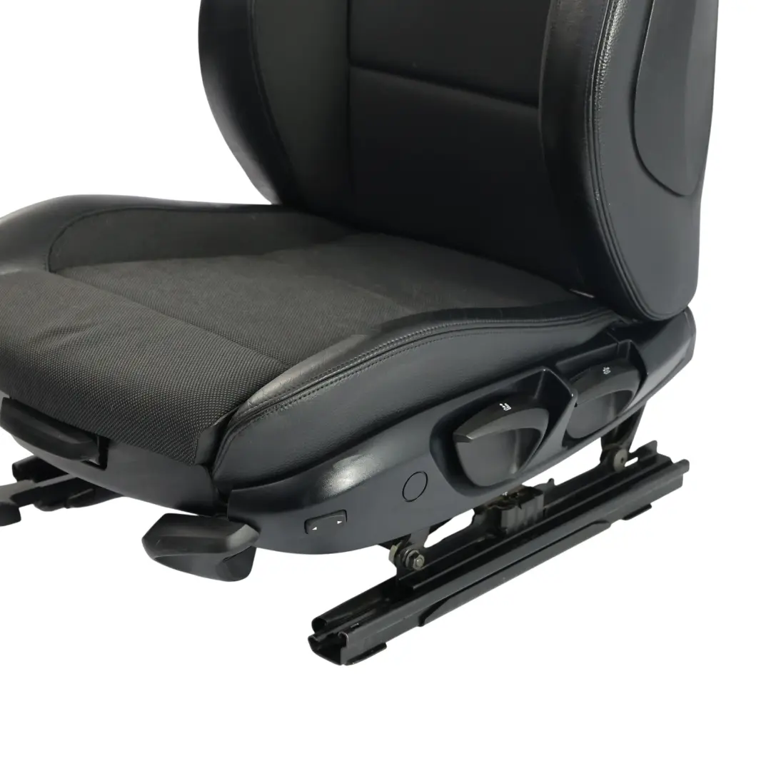 BMW E81 M Sport Vorne Links Sitz Sportsitz Stoff Leder Pearlpoint Anthrazit - SKU 7193057-1 - Teilenummer 7193057