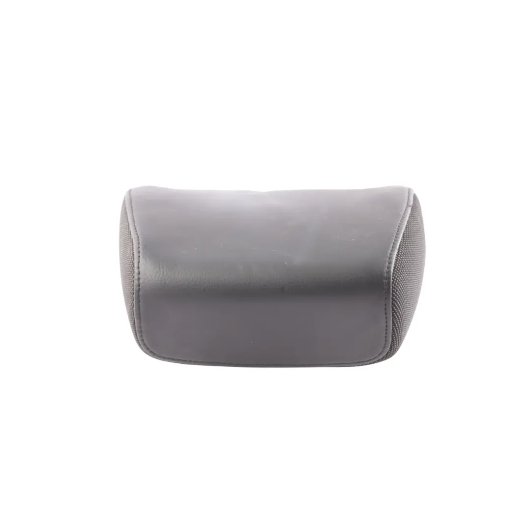 BMW E81 E82 E87 E88 LCI Front Seat Left Right N/O/S Leather Cloth Headrest Black - SKU 7193086 - Part number 7193086
