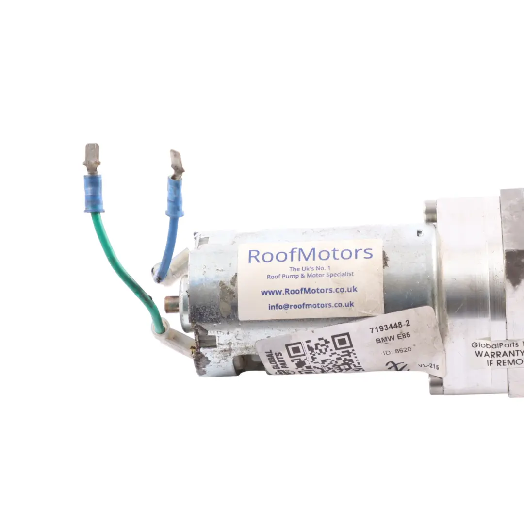 Unidad Hidráulica Techo Motor Bomba Plegable 7016893 para BMW Z4 E85 Roadster con número de pieza 7193448 BMW Z4 E85 Roadster Unidad Hidráulica Techo Motor Bomba Plegable 7016893 - SKU 7193448-2 - Número de pieza 7193448