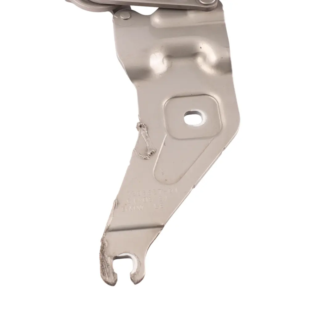 Hood Hinge BMW X5 E70 X6 E71 Bonnet Left N/S Platinbronze Metallic - A53 7208627 to with Part number 7198617 Hood Hinge BMW X5 E70 X6 E71 Bonnet Left N/S Platinbronze Metallic - A53 7208627 - SKU 7198617-PB - Part number 7198617