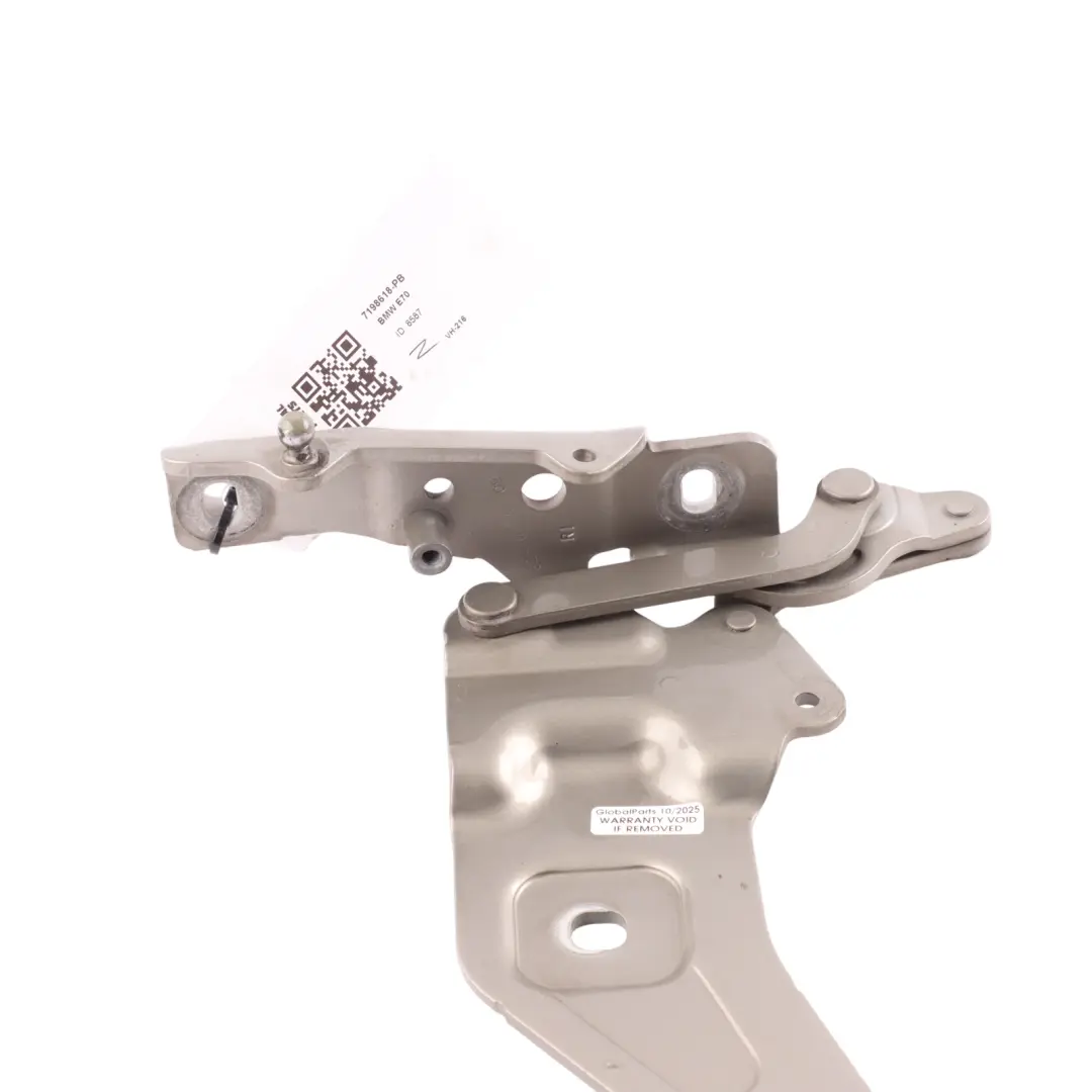 Hood Hinge Bonnet Right O/S Platinbronze Metallic A53 7208628 to BMW X5 E70 X6 E71 with Part number 7198618 BMW X5 E70 X6 E71 Hood Hinge Bonnet Right O/S Platinbronze Metallic A53 7208628 - SKU 7198618-PB - Part number 7198618