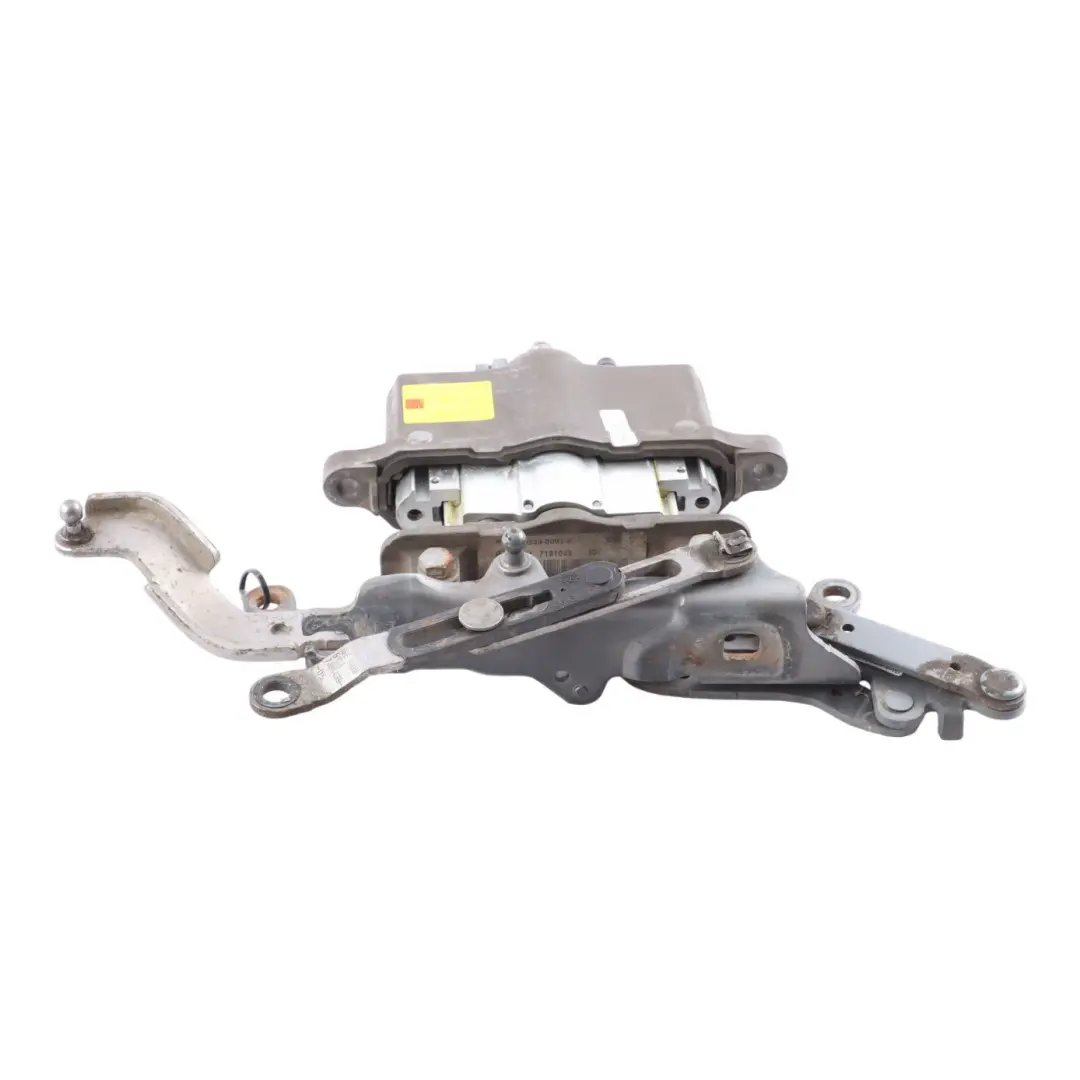 Hood Hinge Left N/S Engine Bonnet Actuator Spacegrau Grey - A52 to BMW F10 F11 with Part number 7207199 BMW F10 F11 Hood Hinge Left N/S Engine Bonnet Actuator Spacegrau Grey - A52 - SKU 7207199-SCG - Part number 7207199