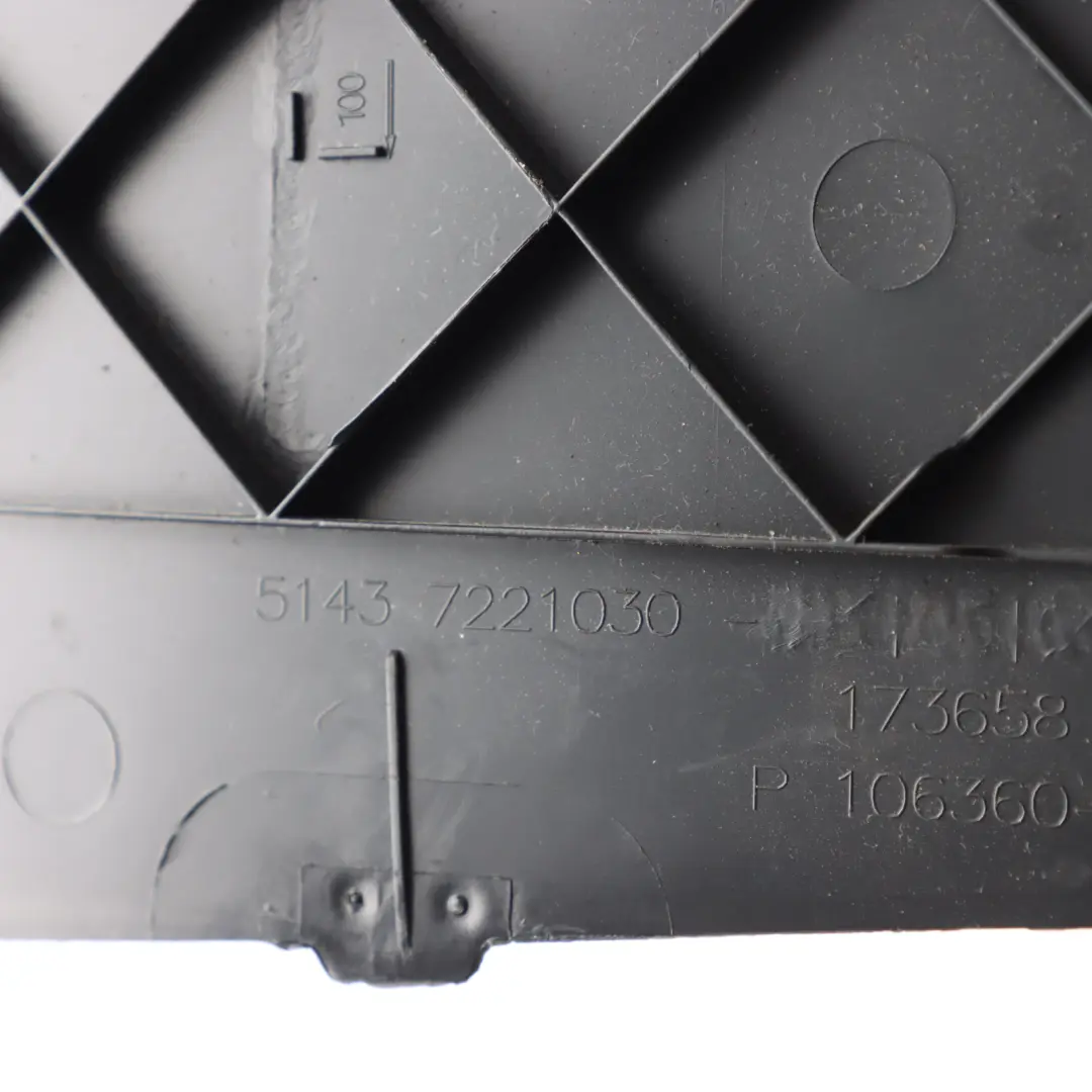 BMW F20 C-Säule Verkleidung Abdeckung Panel Schwarz Rechts - SKU 7221030-1 - Teilenummer 7221030