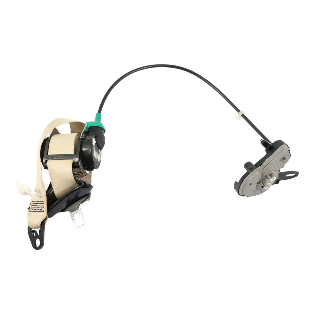 Cintura Superiore Anteriore Destra Crema Beige per BMW E93 Cabrio con numero di parte 9190212 BMW E93 Cabrio Cintura Superiore Anteriore Destra Crema Beige - SKU 9190212 - Numero di parte 9190212