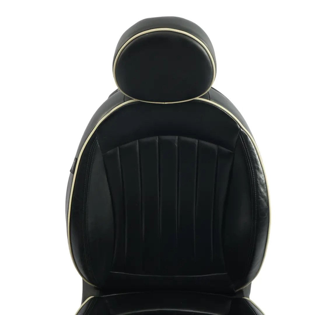 MINI Cooper R55 R56 Fotel Sport Prawy Przód Podgrzewany Czarna Skóra Lounge - SKU 7229550 - Numer Części 7229550