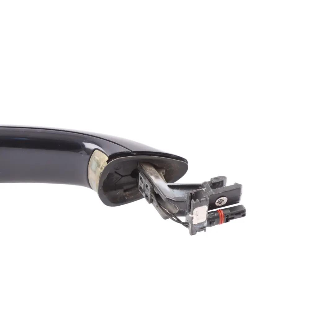 Outside Door Handle Grab Opener Rear Left N/S Azurit Black - S34 to BMW F01 F10 with Part number 7231929 BMW F01 F10 Outside Door Handle Grab Opener Rear Left N/S Azurit Black - S34 - SKU 7231929-AZB - Part number 7231929