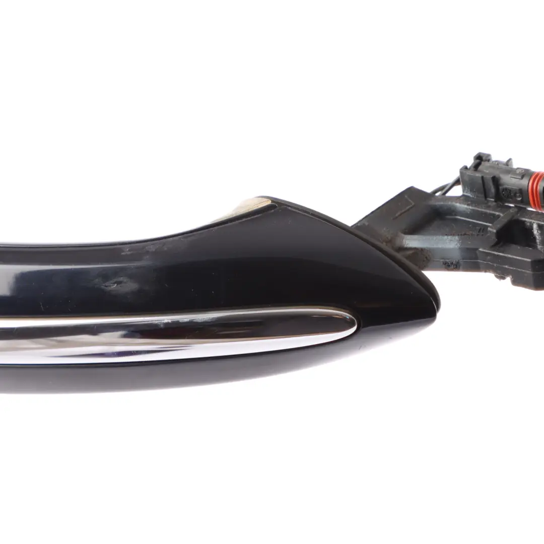 Outside Door Handle Grab Opener Rear Left N/S Azurit Black - S34 to BMW F01 F10 with Part number 7231929 BMW F01 F10 Outside Door Handle Grab Opener Rear Left N/S Azurit Black - S34 - SKU 7231929-AZB - Part number 7231929