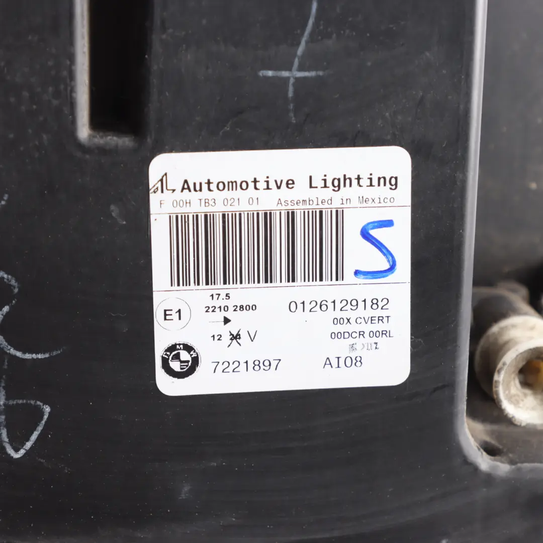 BMW E70 LCI Front Lamp Headlight AHL- Xenon Left N/S 7221897 - SKU RHD-7240793 - Part number 7240793