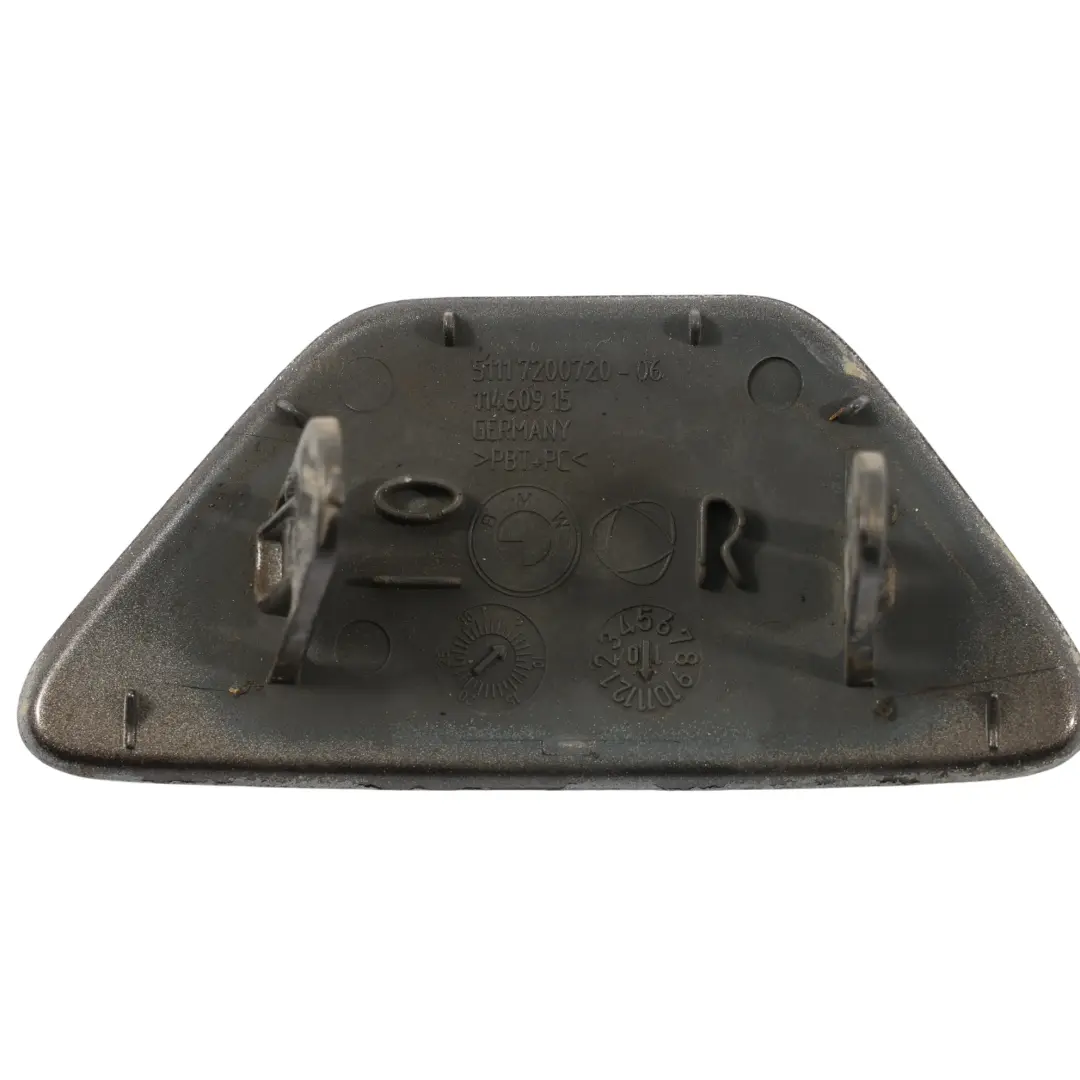 BMW F10 Front Bumper Cover Panel Right O/S Trim Spacegrau Metallic - A52 - SKU 7246870-SCG - Part number 7246870