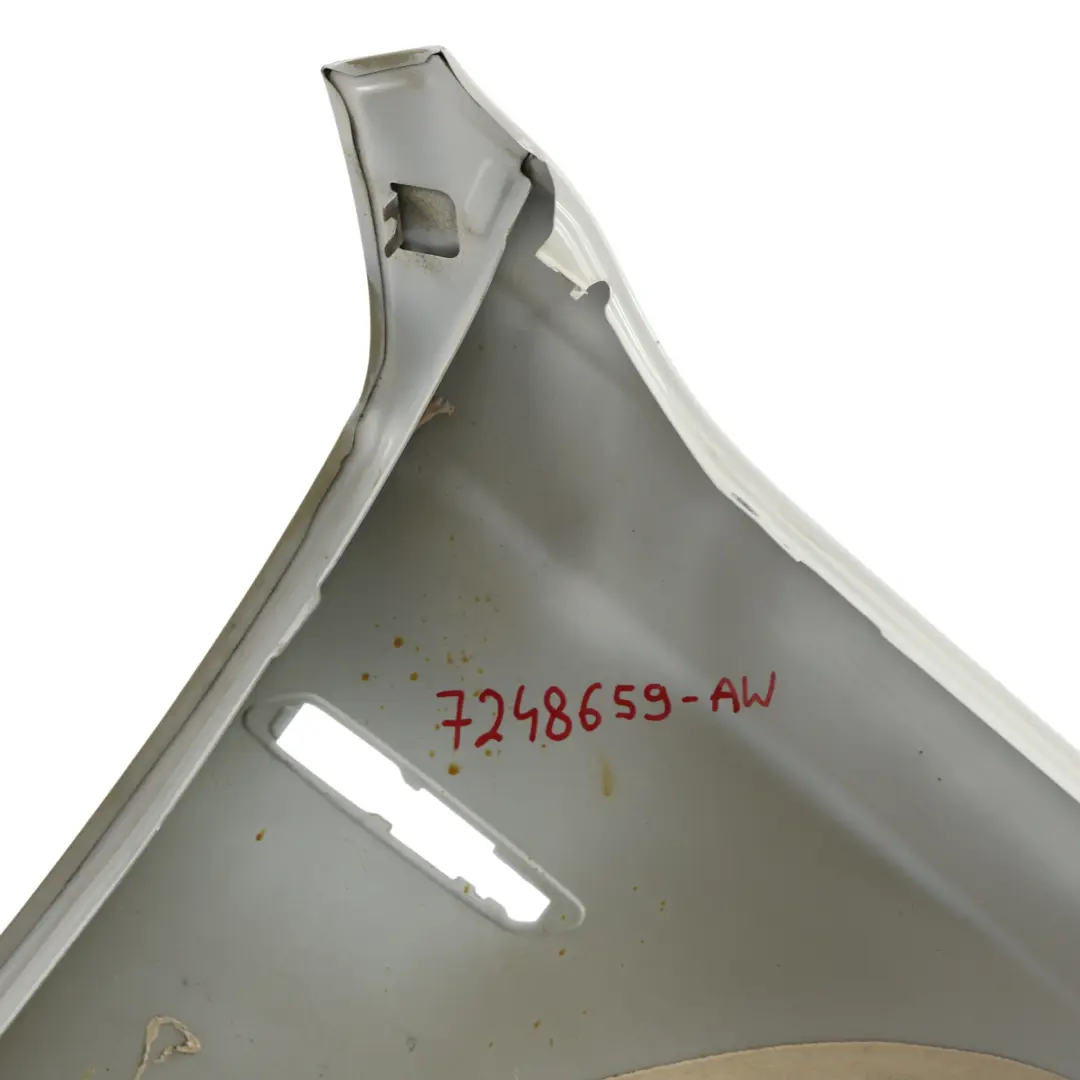 BMW F10 Kotflügel Vorne Links Kotflügel Seite Alpinweiss 3 Weiss - 300 - SKU 7248659-AW - Teilenummer 7248659