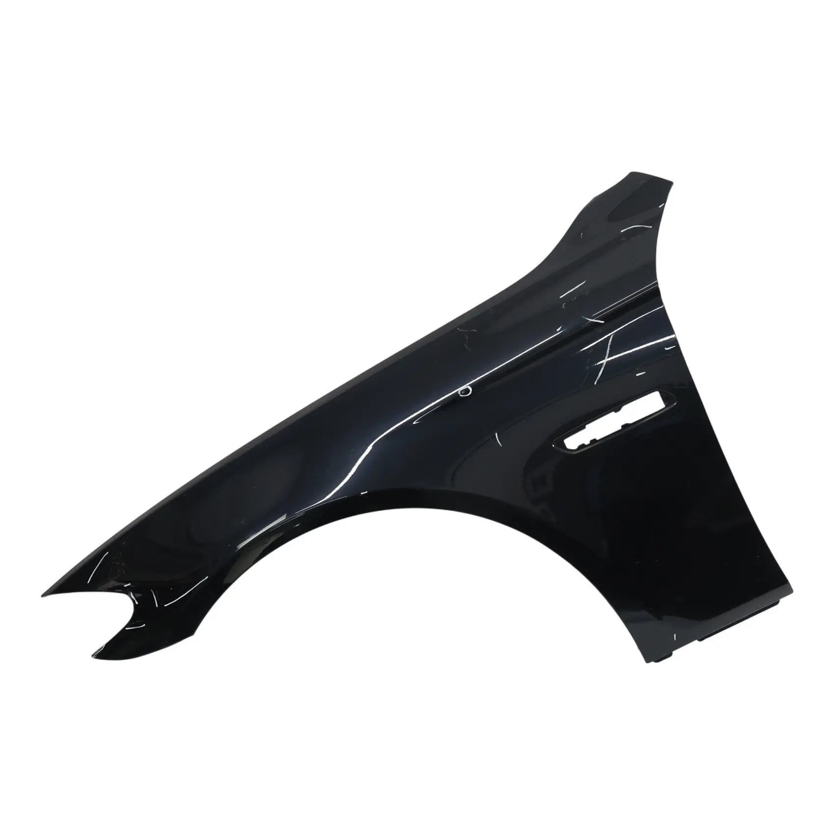 Seitenverkleidung BMW F10 Vorne Links Kotflügelverkleidung Carbon Schwarz - 416