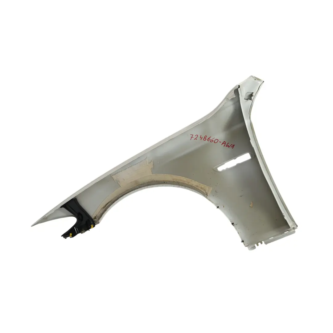BMW F10 F11 Wing Fender Front Right O/S Side Panel Alpinweiss 3 White - 300 - SKU 7248660-AW1 - Part number 7248660