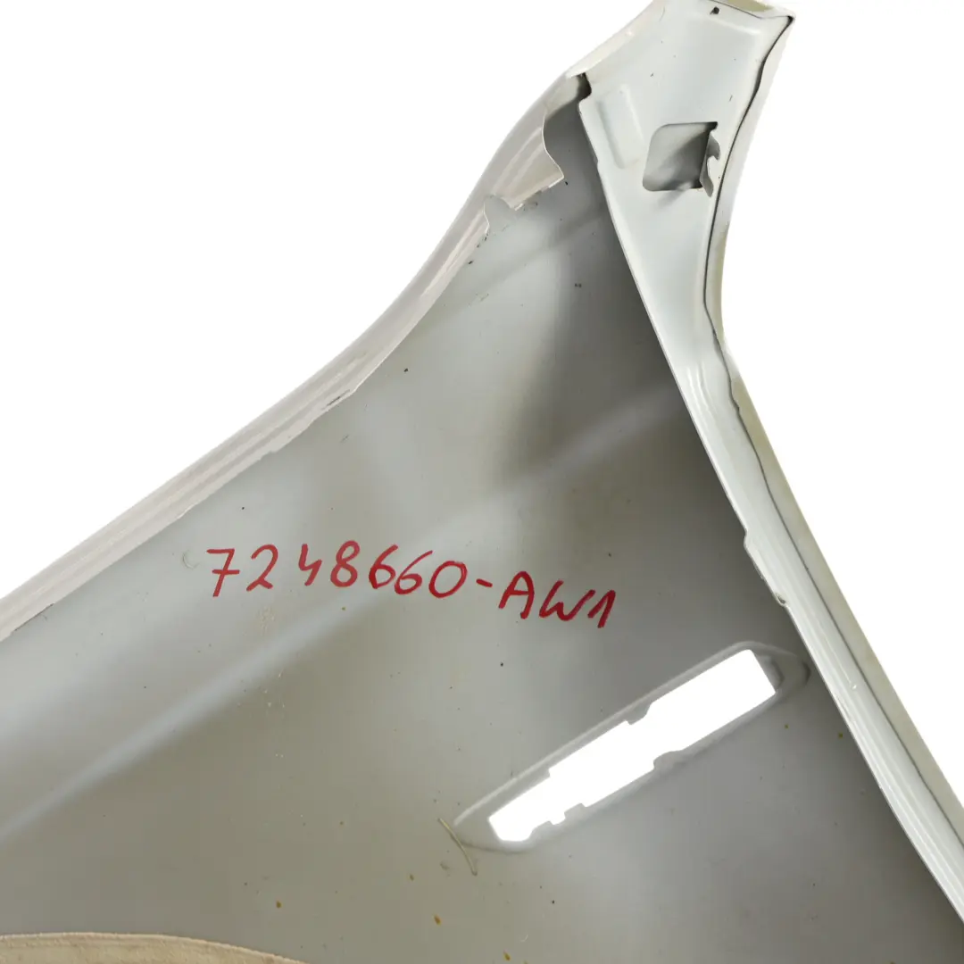 BMW F10 F11 Parafango anteriore destro Pannello laterale Alpinweiss 3 Bianco 300 - SKU 7248660-AW1 - Numero di parte 7248660