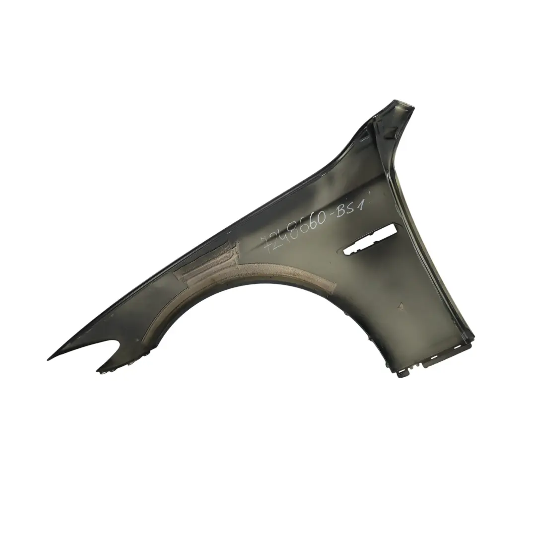 BMW F10 F11 Kotflügel vorne rechts Seitenteil Schwarz Saphir - 475 - SKU 7248660-BS1 - Teilenummer 7248660