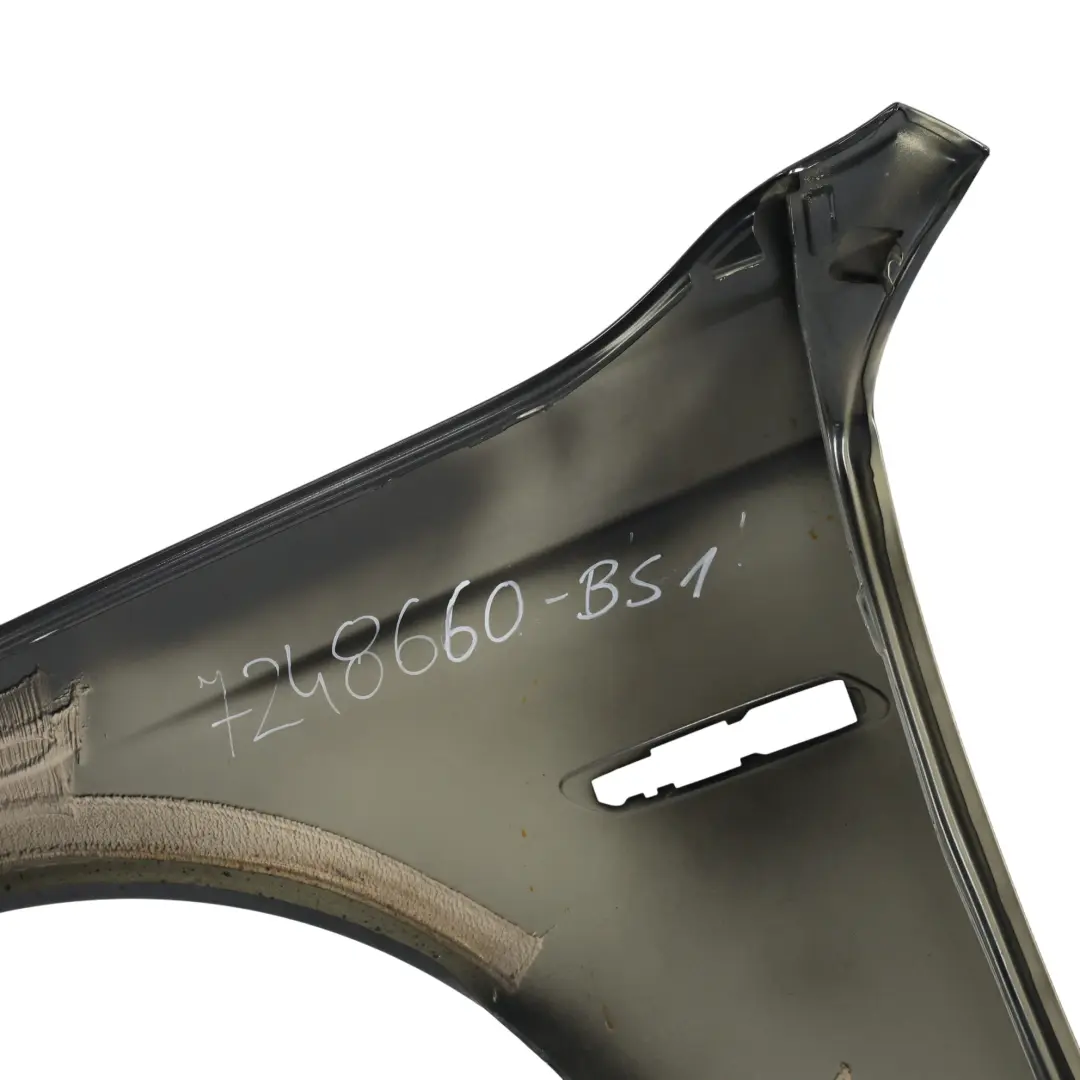 BMW F10 F11 Kotflügel vorne rechts Seitenteil Schwarz Saphir - 475 - SKU 7248660-BS1 - Teilenummer 7248660