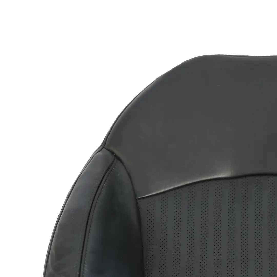 Mini R55 R56 Vorder Sitz Rücken Lehne Abdeckung Sport Leder Carbon Schwarz Links - SKU 7255519-6 - Teilenummer 7255519