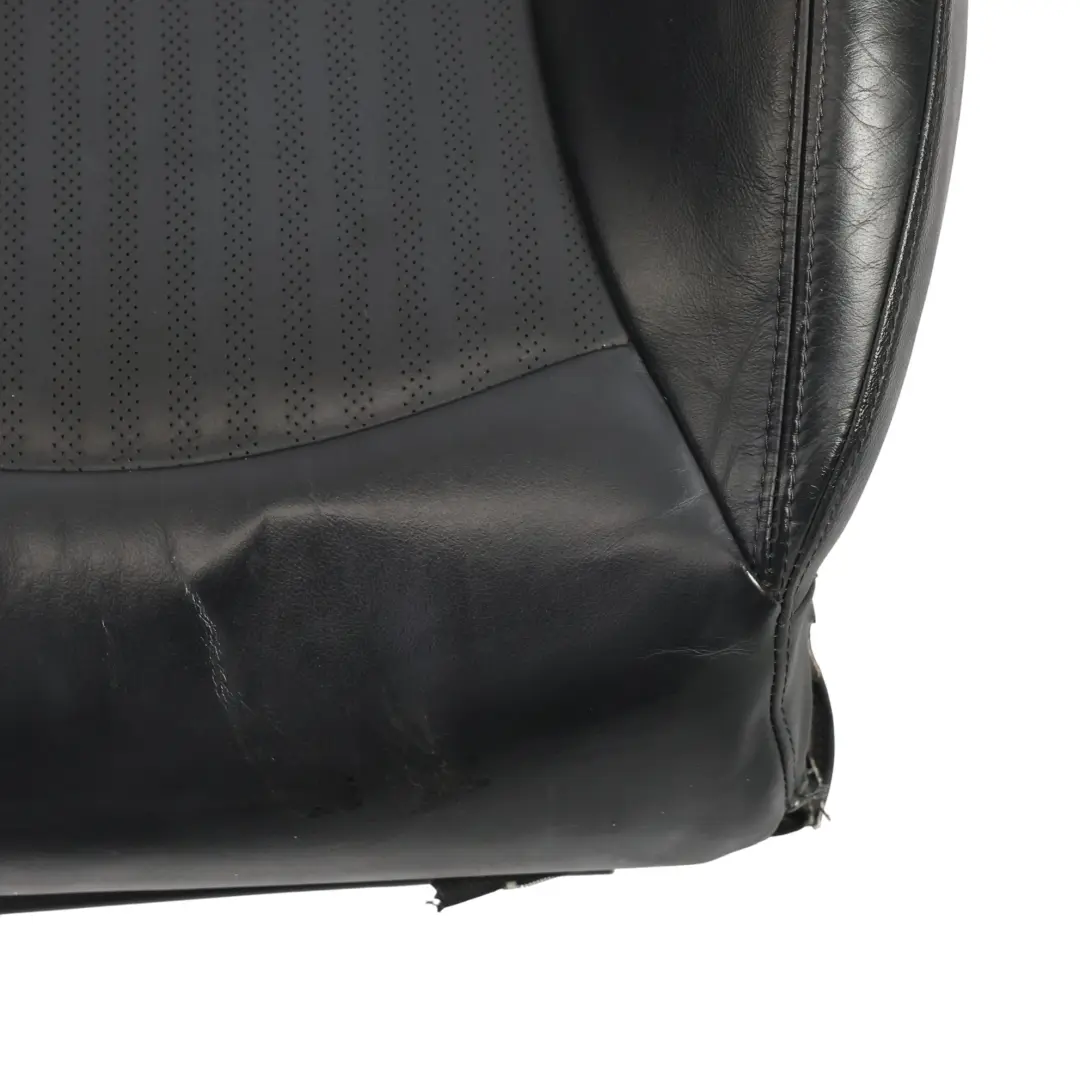 Mini R55 R56 Front Seat Backrest Cover Sport Leather Carbon Black Left N/S - SKU 7255519-6 - Part number 7255519