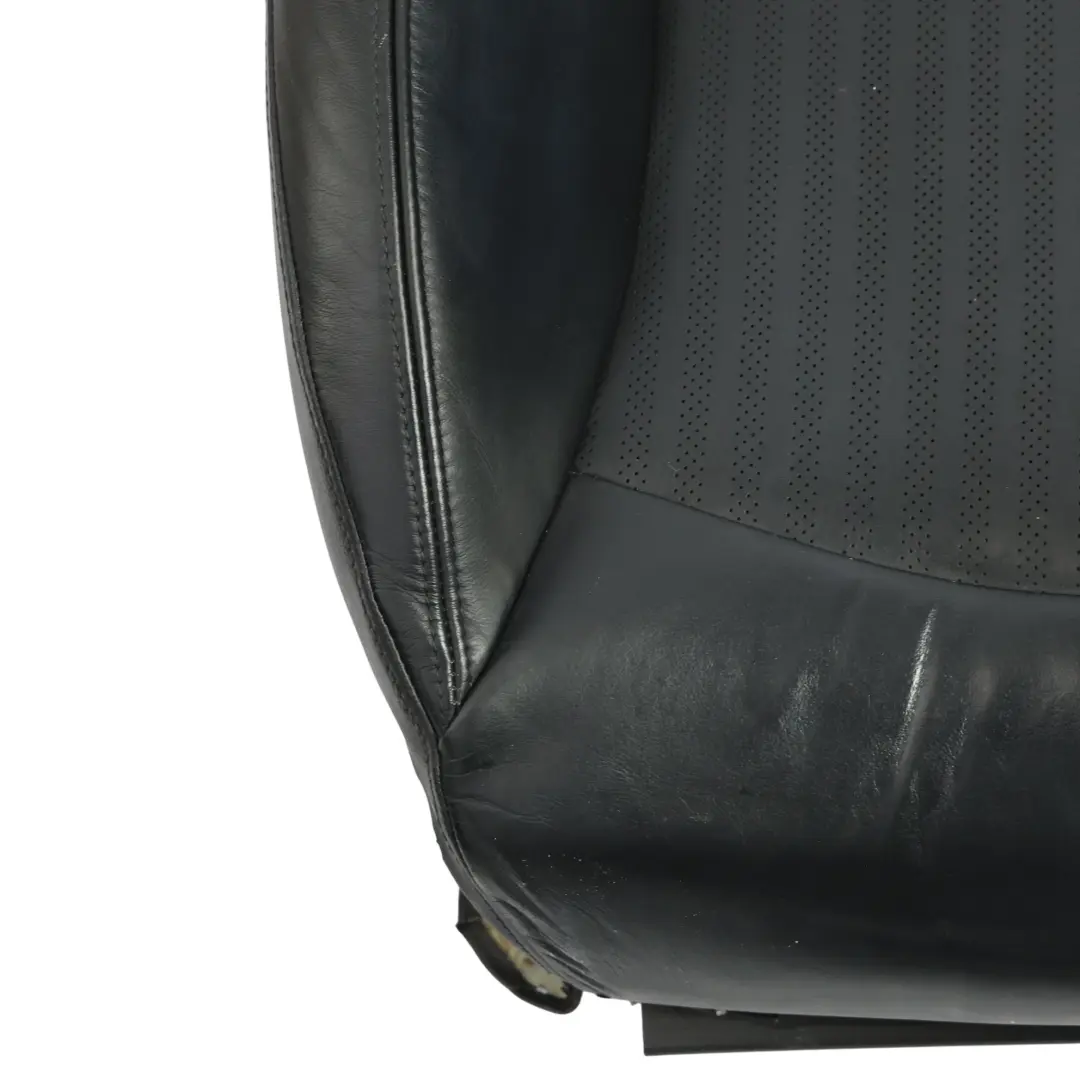 Mini R55 R56 Vorder Sitz Rücken Lehne Abdeckung Sport Leder Carbon Schwarz Links - SKU 7255519-6 - Teilenummer 7255519