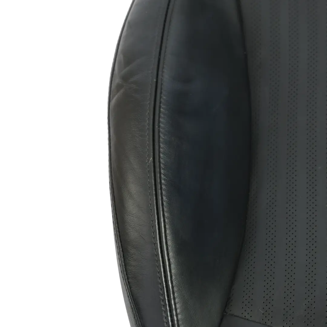 Mini R55 R56 Vorder Sitz Rücken Lehne Abdeckung Sport Leder Carbon Schwarz Links - SKU 7255519-6 - Teilenummer 7255519