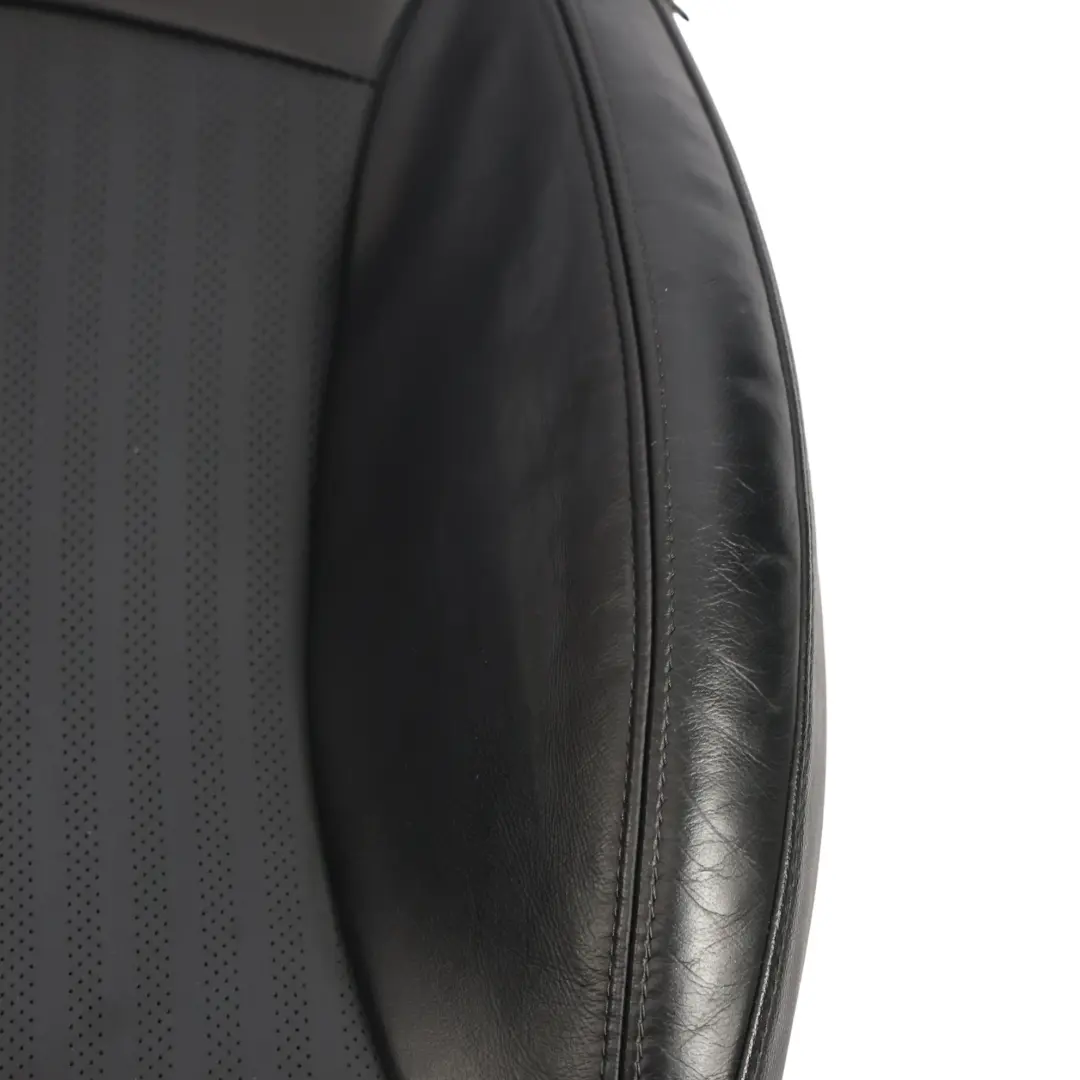 Mini R55 R56 Front Seat Backrest Cover Sport Leather Carbon Black Left N/S - SKU 7255519-6 - Part number 7255519
