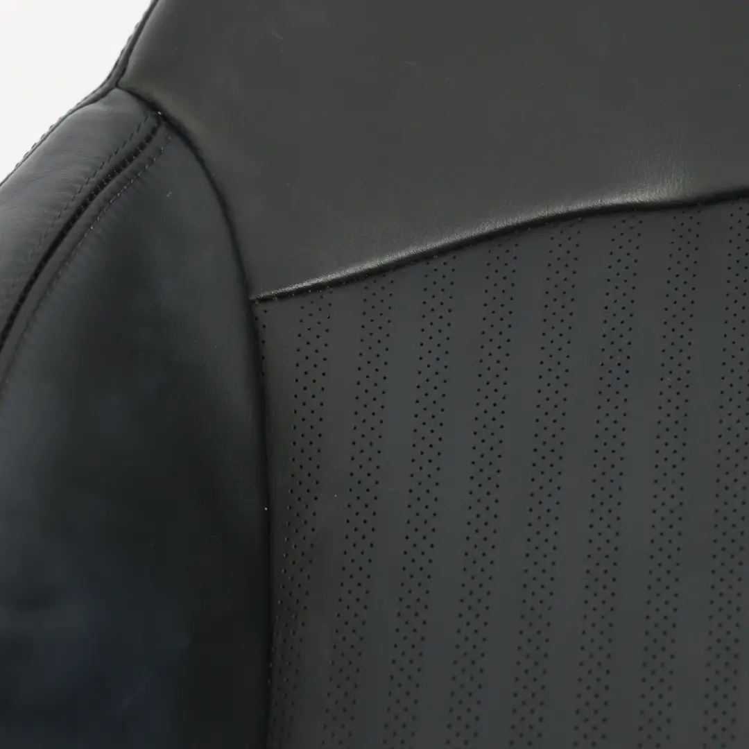 Mini R55 R56 Front Seat Backrest Cover Sport Leather Carbon Black Left N/S - SKU 7255519-6 - Part number 7255519