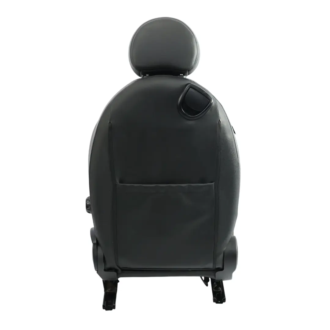  Front Seat Mini Cooper R55 R56 R57 Right O/S Side Sport Carbon Black Leather - SKU 7255520-2 - Part number 7255520