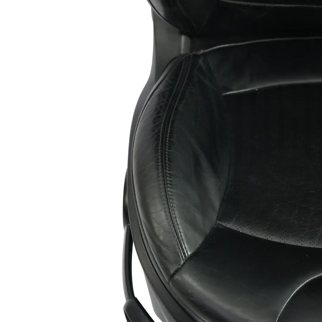 Front Seat Side Sport Carbon Black Leather Right O/S to Mini Cooper R55 R56 R57 with Part number 7255520 Mini Cooper R55 R56 R57 Front Seat Side Sport Carbon Black Leather Right O/S - SKU 7255520-2 - Part number 7255520