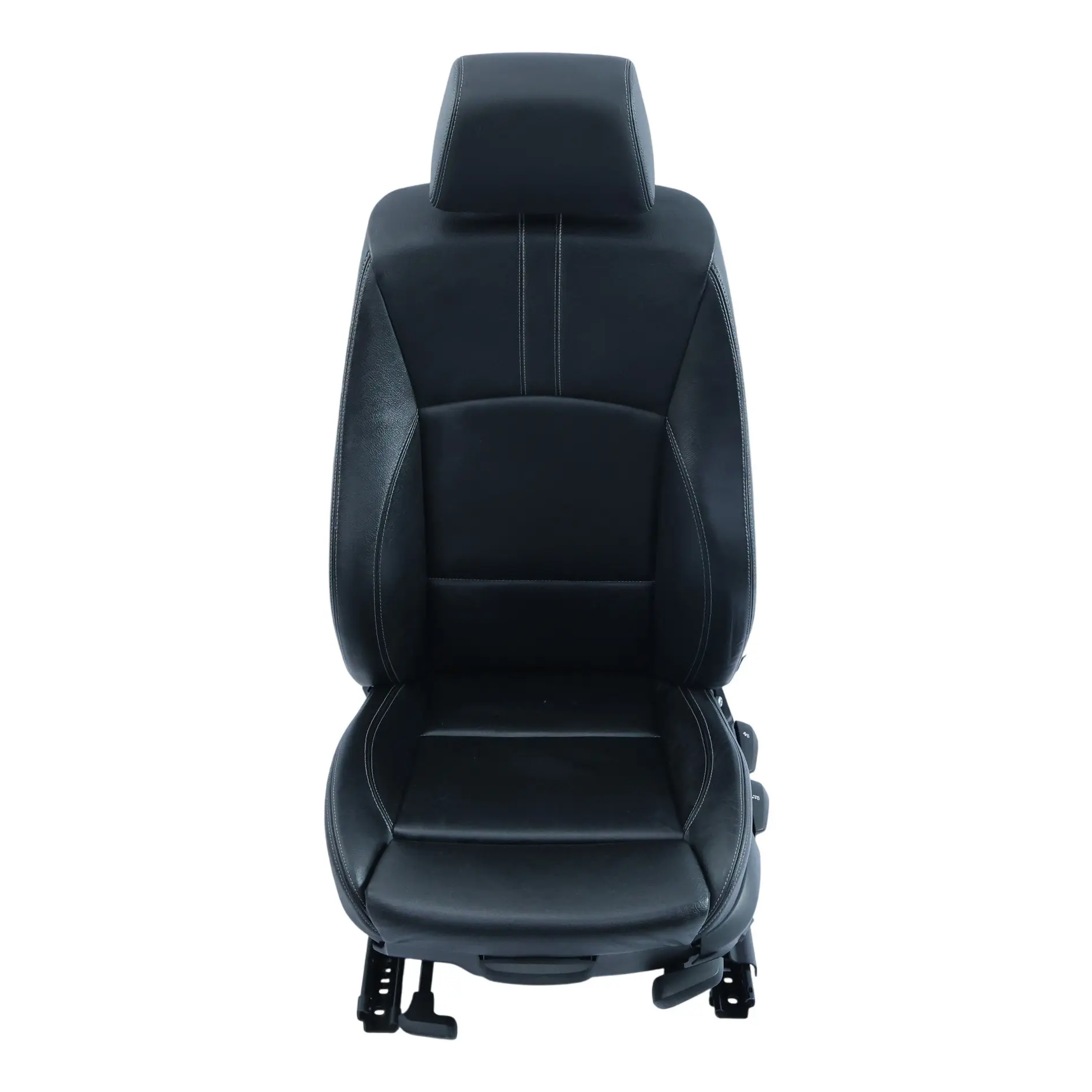 BMW X3 F25 X4 F26 Fotel Przedni Sportowy Grzany Lewy Skóra Czarny 7255677
