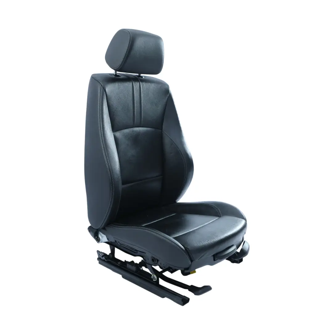 BMW X3 F25 X4 F26 Fotel Przedni Sportowy Grzany Lewy Skóra Czarny - SKU 7255677-5 - Numer Części 7255677