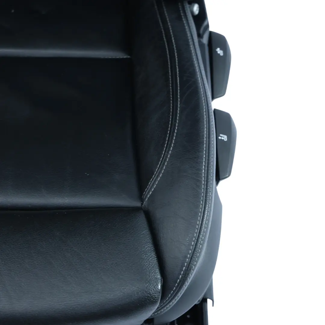 BMW X3 F25 X4 F26 Siège Avant Sport Chauffant Gauche En Cuir Noir - SKU 7255677-5 - Numéro de pièce 7255677
