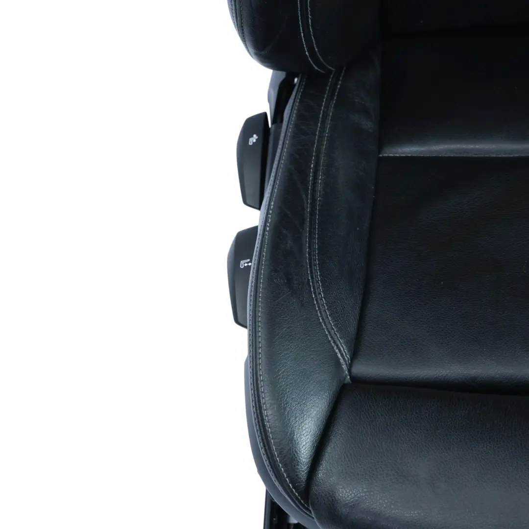 Vorder Sitz M Sport Beheizt Rechts Leder Nevada Schwarz für BMW X3 F25 X4 F26 mit Teilenummer 7255678 BMW X3 F25 X4 F26 Vorder Sitz M Sport Beheizt Rechts Leder Nevada Schwarz - SKU 7255678-4 - Teilenummer 7255678