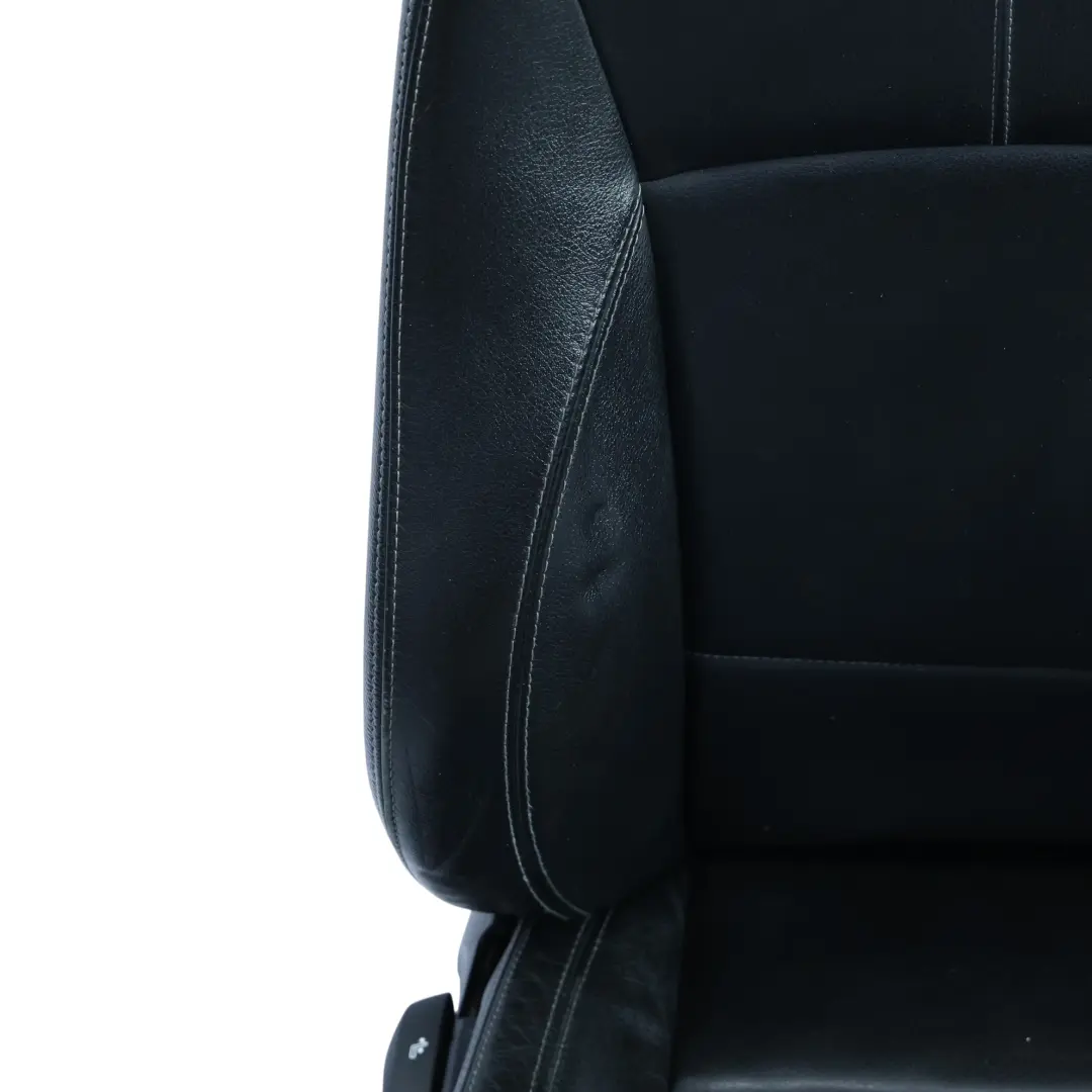 Vorder Sitz M Sport Beheizt Rechts Leder Nevada Schwarz für BMW X3 F25 X4 F26 mit Teilenummer 7255678 BMW X3 F25 X4 F26 Vorder Sitz M Sport Beheizt Rechts Leder Nevada Schwarz - SKU 7255678-4 - Teilenummer 7255678