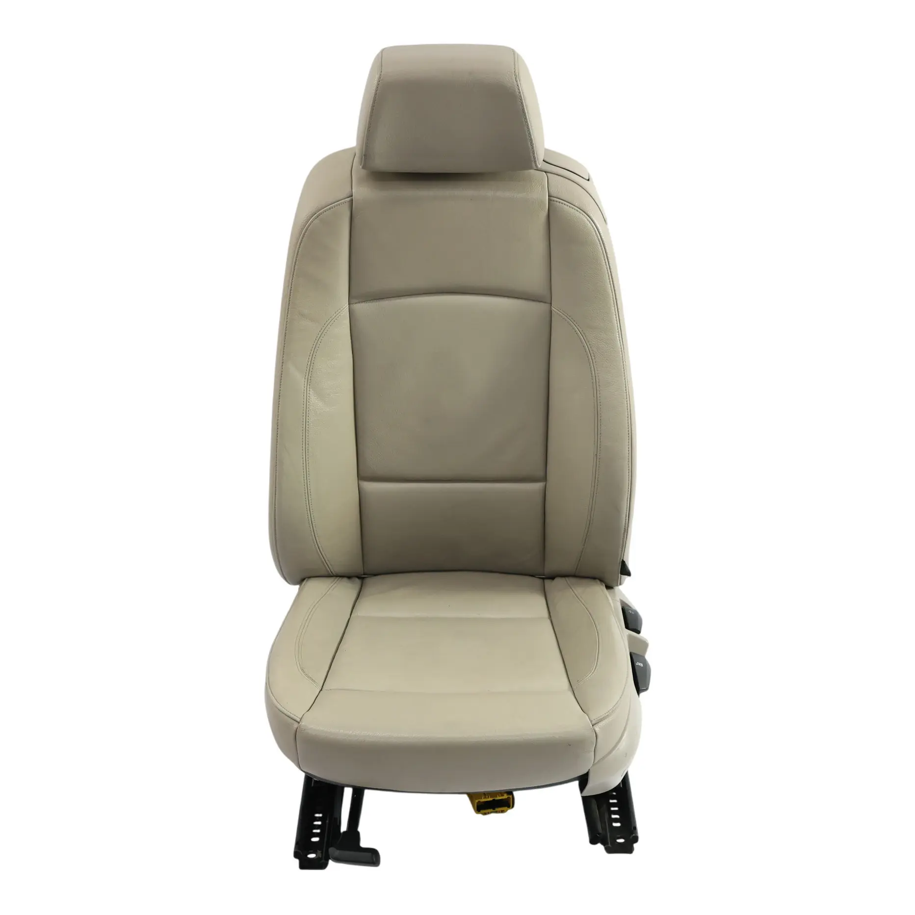 Asiento Delantero BMW E88 Cabrio Izquierdo Calefaccionado Asiento Cuero Beige