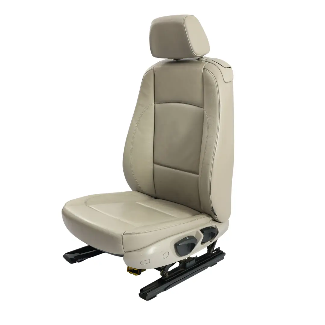 Asiento Delantero BMW E88 Cabrio Izquierdo Calefaccionado Asiento Cuero Beige para con número de pieza 7257359 Asiento Delantero BMW E88 Cabrio Izquierdo Calefaccionado Asiento Cuero Beige - SKU 7257359-1 - Número de pieza 7257359