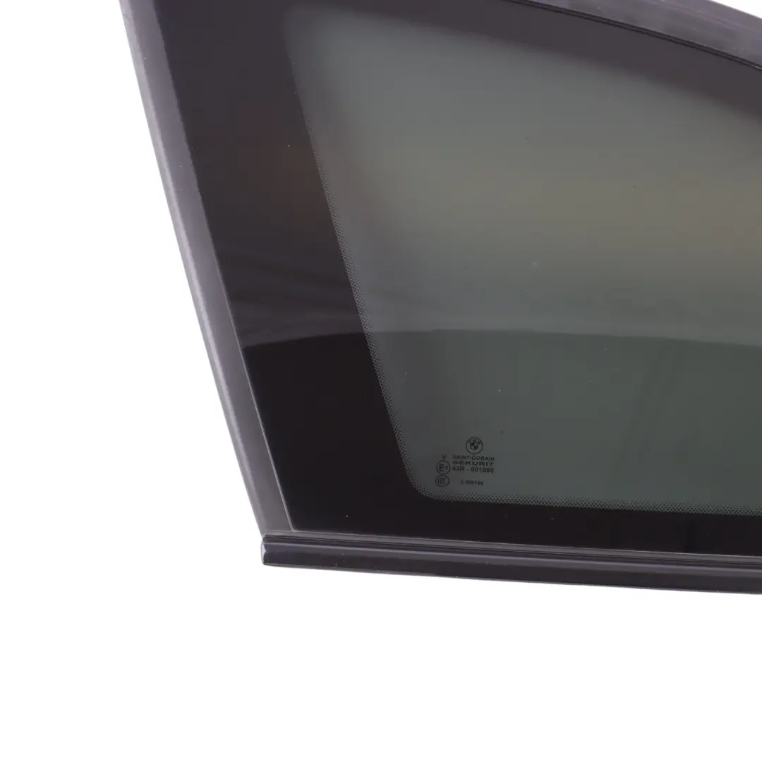 BMW F31 Touring Side Window Black AS3 Tinted Glass Strip Rear Left N/S - SKU 7259247-4 - Part number 7259247